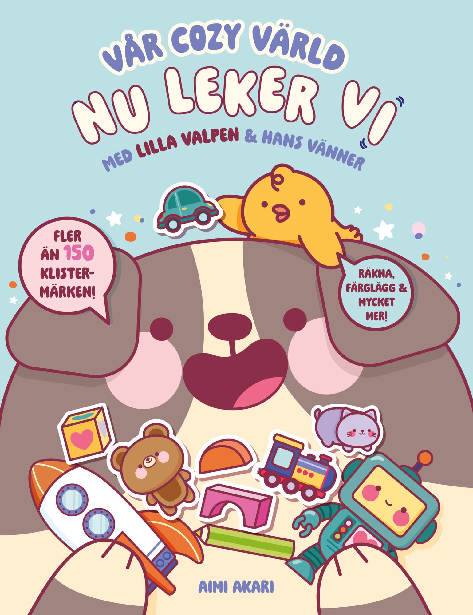 Nu leker vi : med lilla valpen och hans vänner
