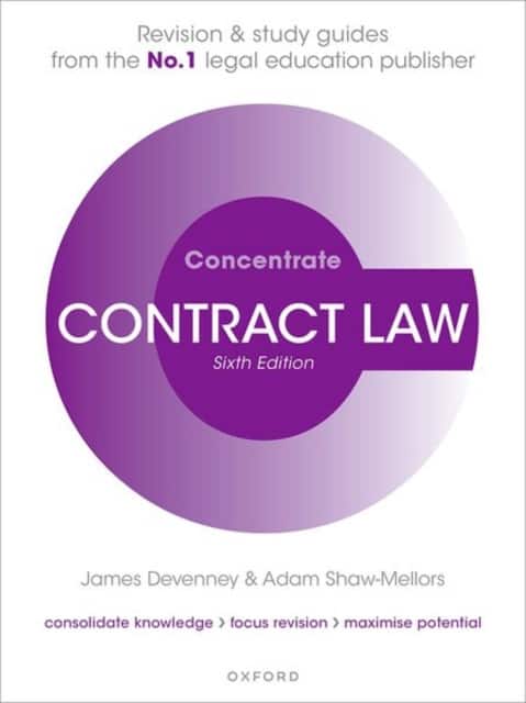 Contract Law Concentrate av James Devenney
