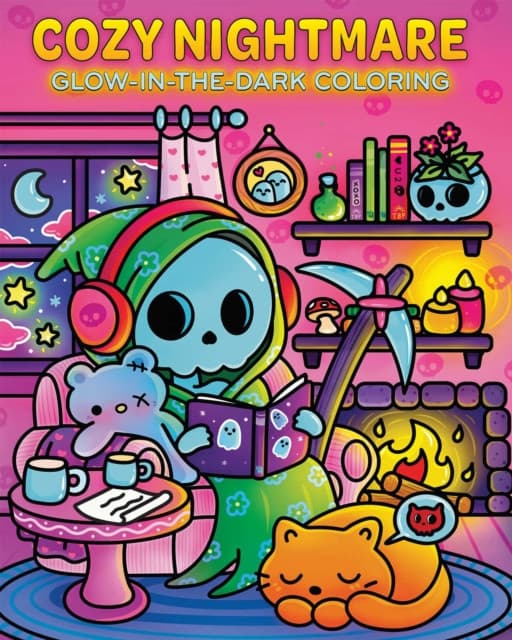 Cozy Nightmare Glow-in-the-Dark Coloring