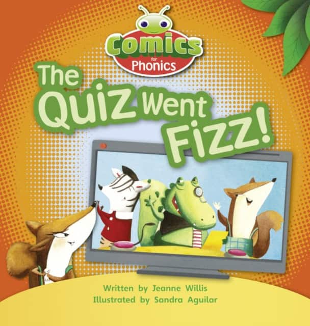 Bug Club Comics for Phonics Reception Phase 3 Set 07 The Quiz Went Fizz av Jeanne Willis