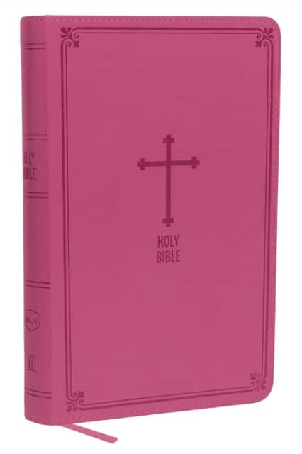 NKJV, Deluxe Gift Bible, Leathersoft, Pink, Red Letter, Comfort Print av Thomas Nelson