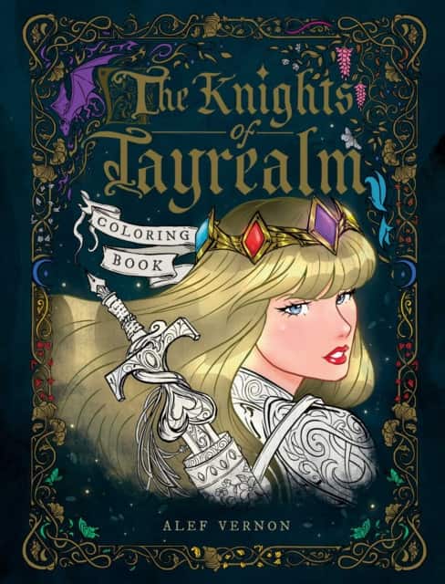 The Knights of Tayrealm Coloring Book av Alef Vernon