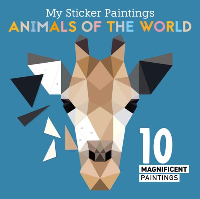 My Sticker Paintings: Animals of the World av Clorophyl Editions