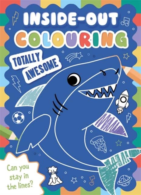 Inside-Out Colouring Totally Awesome av Igloo Books Ltd