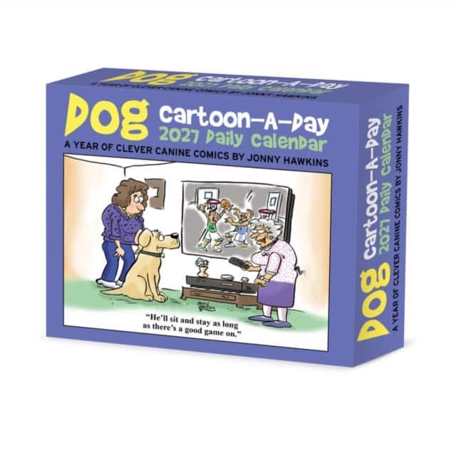 Dog Cartoon-A-Day 2027 Box av Willow Creek Press