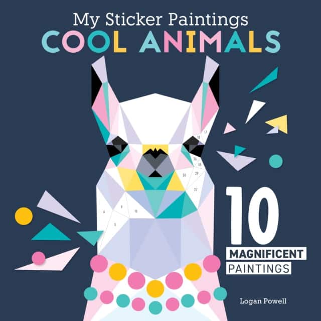My Sticker Paintings: Cool Animals av Logan Powell