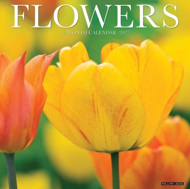 Flowers 2027 Wall av Willow Creek Press
