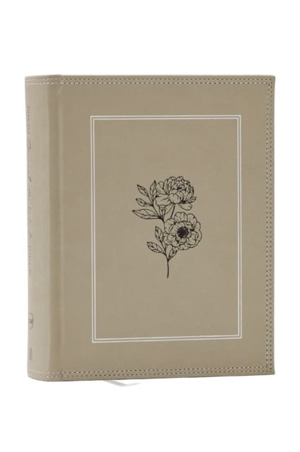 NKJV, Journal the Word Bible, Large Print: Reflect, Journal or Create Art Next to Your Favorite Verses (Stone Leathersoft over board, Red Letter)
