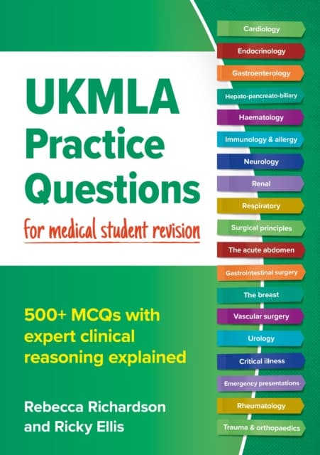 UKMLA Practice Questions for medical student revision