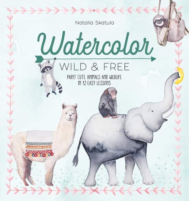 Watercolor Wild and Free av Natalia Skatula