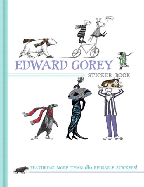 Edward Gorey Sticker Book av Edward Gorey