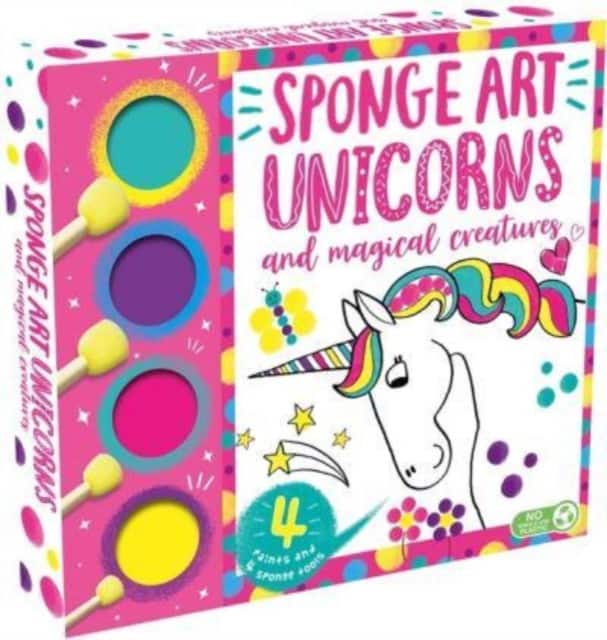 Sponge Art Unicorns and Magical Creatures av Igloo Books Ltd