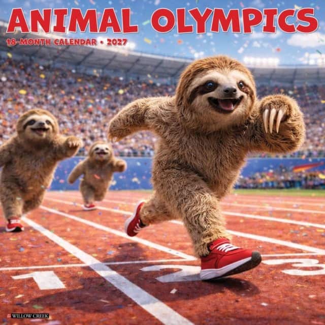 Animal Olympics 2027 Wall av Willow Creek Press