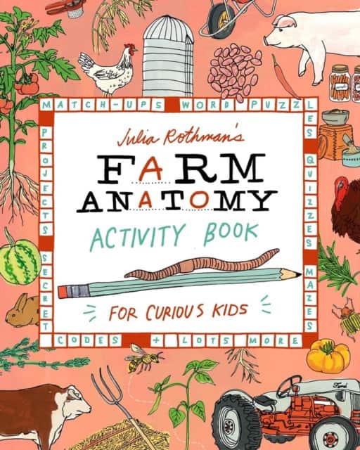 Julia Rothman's Farm Anatomy Activity Book av Julia Rothman