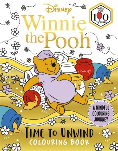 Disney Winnie the Pooh – Time to Unwind Colouring Book av Georgina Kyriacou