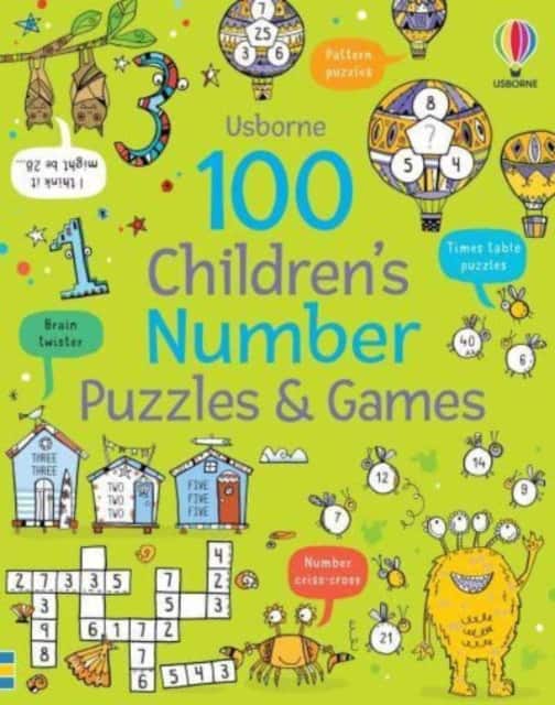 100 Children's Number Puzzles and Games av Phillip Clarke