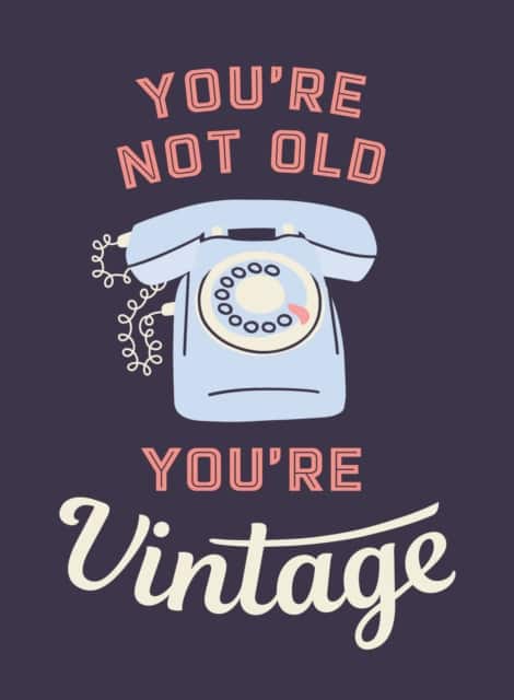You're Not Old, You're Vintage av Summersdale Publishers