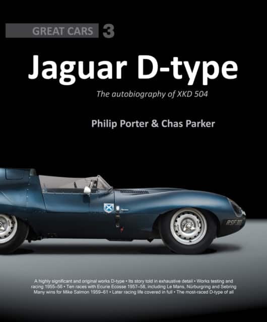 Jaguar D-type av Philip Porter