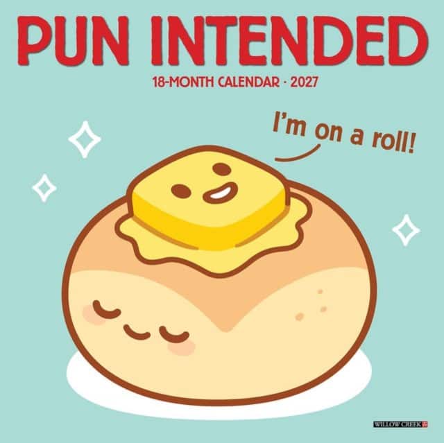 Pun Intended 2027 Mini av Willow Creek Press