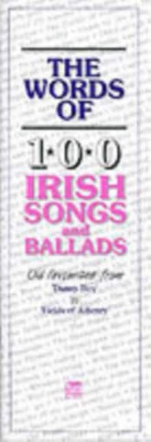 The Words Of 100 Irish Songs And Ballads av Music Sales Corporation