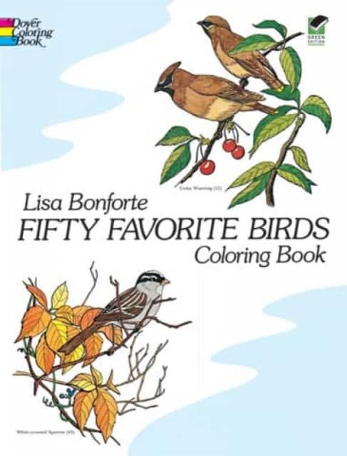 Fifty Favourite Birds Colouring Book av Lisa Bonforte