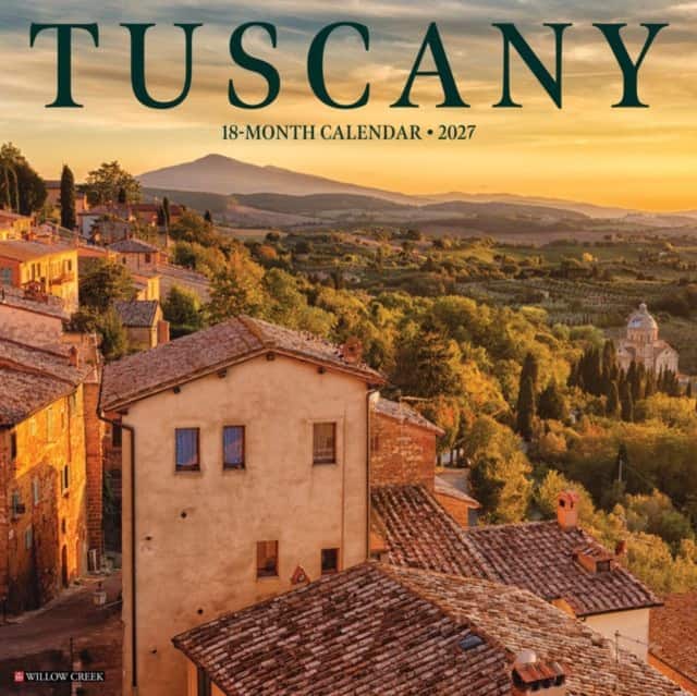 Tuscany 2027 Wall av Willow Creek Press