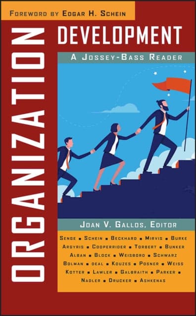 Organization Development – A Jossey–Bass Reader