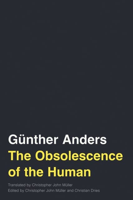 The Obsolescence of the Human Volume 75