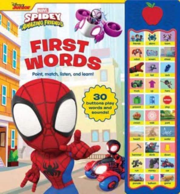Disney Junior Marvel Spidey and His Amazing Friends: First Words Sound Book av PI Kids