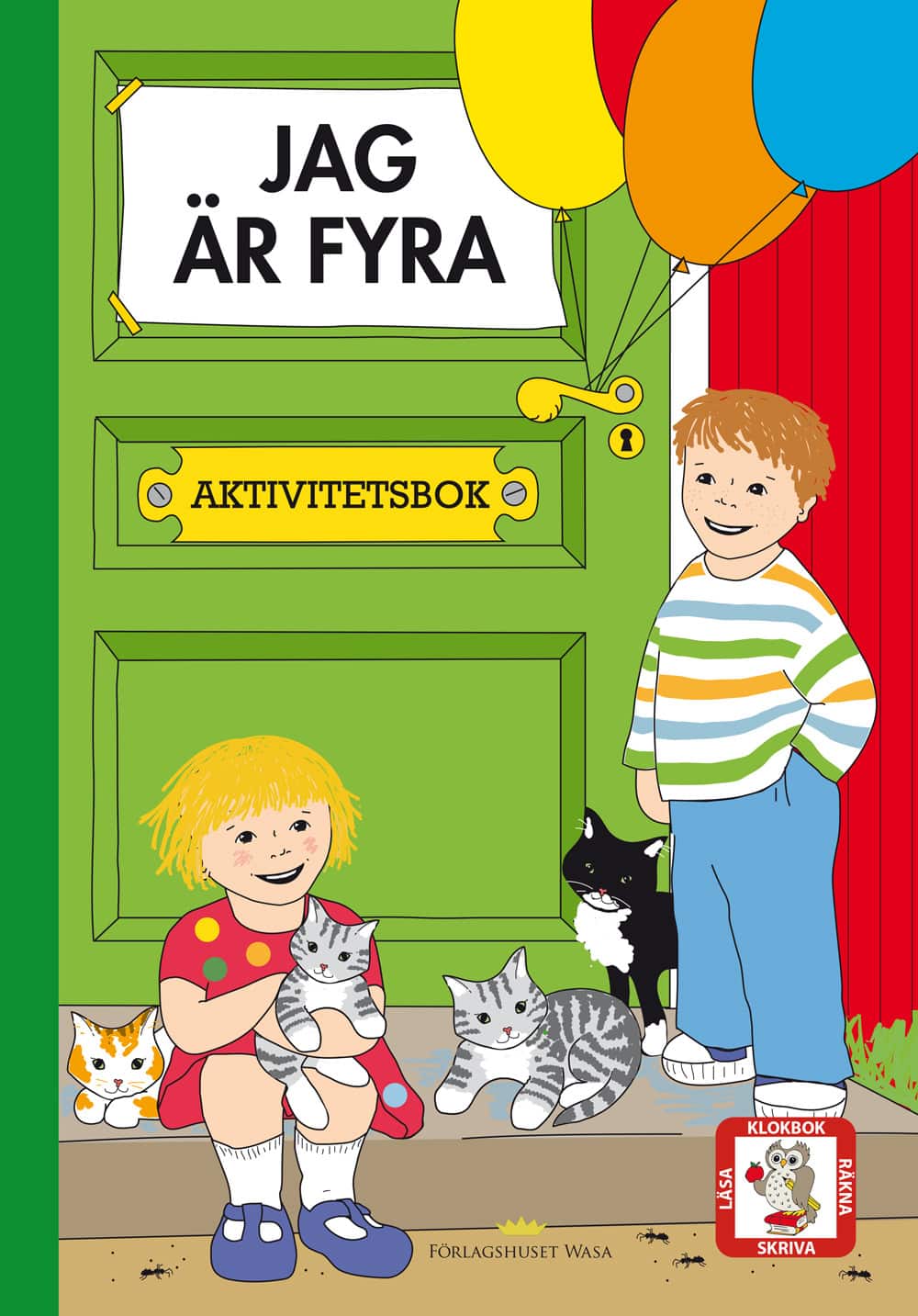 Jag är fyra : aktivitetsbok (Set om 5 st) av Ingela Bergmann