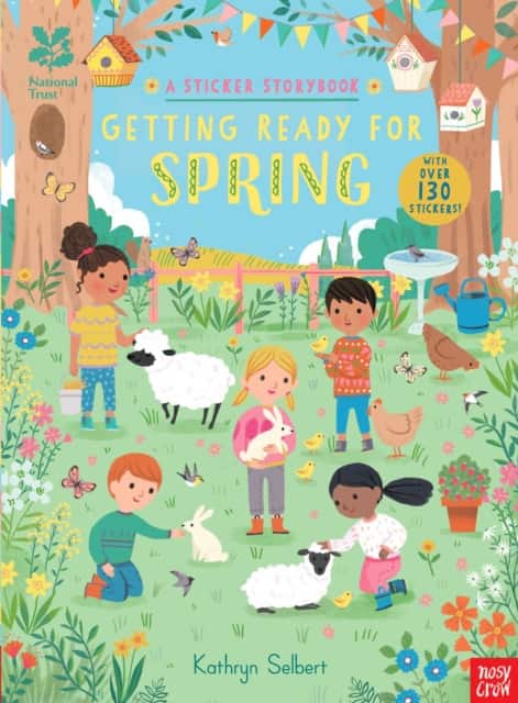 National Trust: Getting Ready for Spring, A Sticker Storybook av Kathryn Selbert