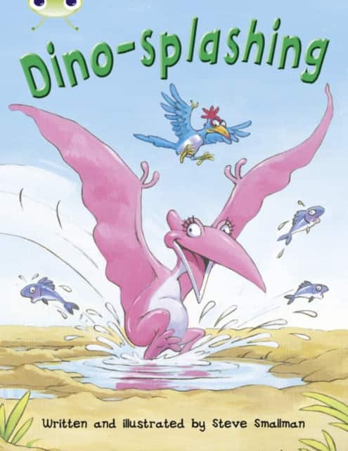 Bug Club Independent Fiction Year Two Turquoise A Dino-splashing av Steve Smallman
