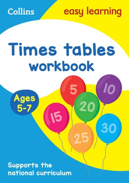 Times Tables Workbook Ages 5-7 av Collins Easy Learning