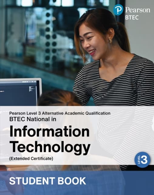 L3 AAQ BTEC National 2025 Information Technology Ext Cert Student Book (Print)