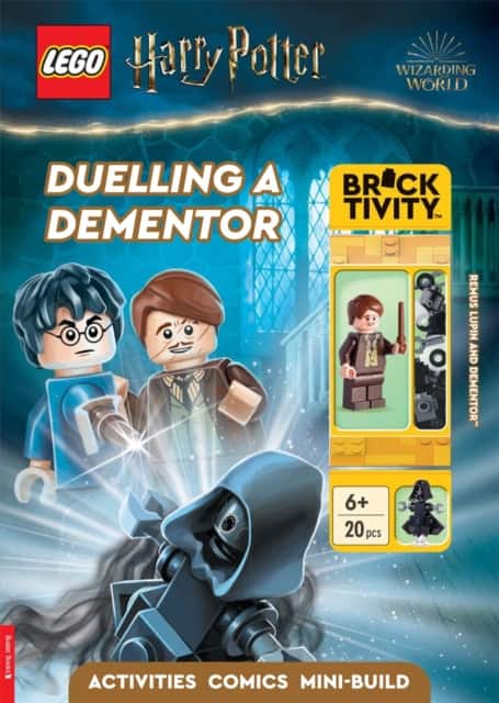 LEGO® Harry Potter™: Duelling a Dementor Activity Book (with Professor Remus Lupin minifigure and Dementor™ mini-build) av Buster Books