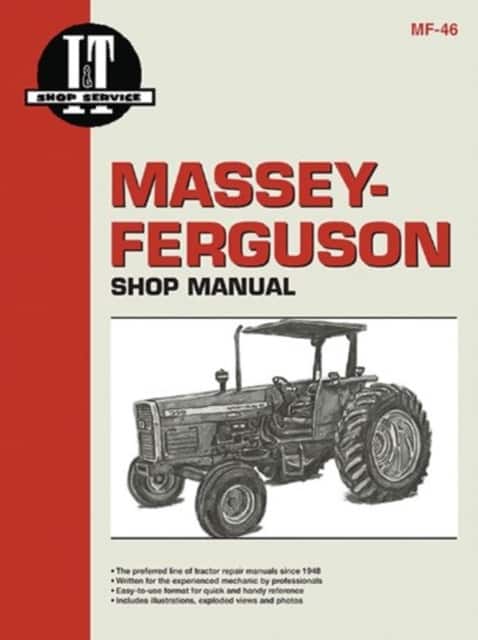 Massey-Ferguson MF340-MF399 Diesel Tractor Service Repair Manual av Haynes Publishing
