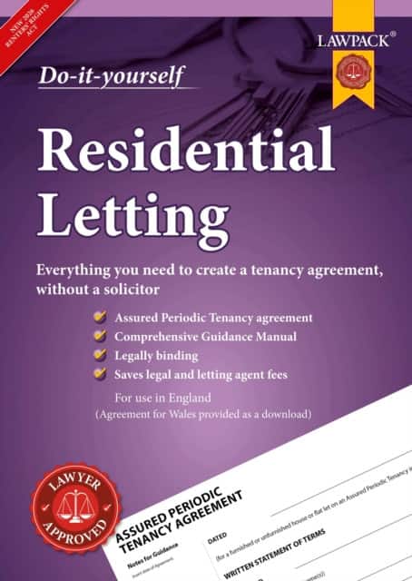 Residential Letting DIY Kit av Lawpack Lawpack