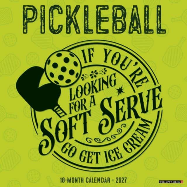 Pickleball 2027 Wall av Willow Creek Press