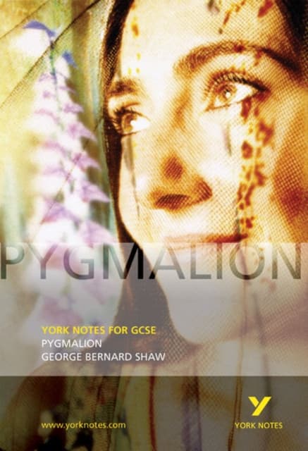 Pygmalion: York Notes GCSE - for 2026, 2027 exams