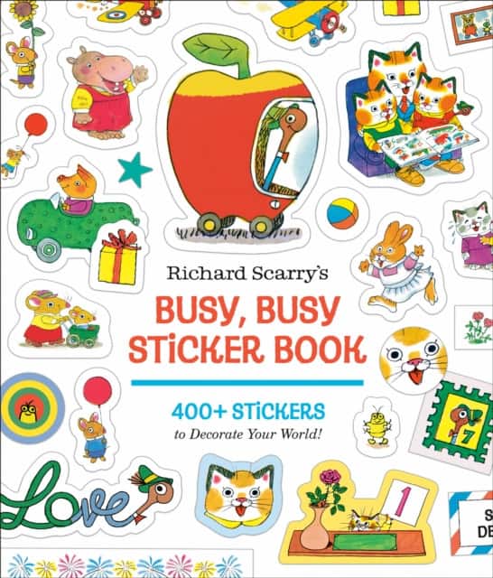 Richard Scarry's Busy, Busy Sticker Book av Richard Scarry