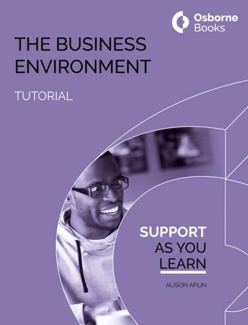 THE BUSINESS ENVIRONMENT TUTORIAL av ALISON APLIN