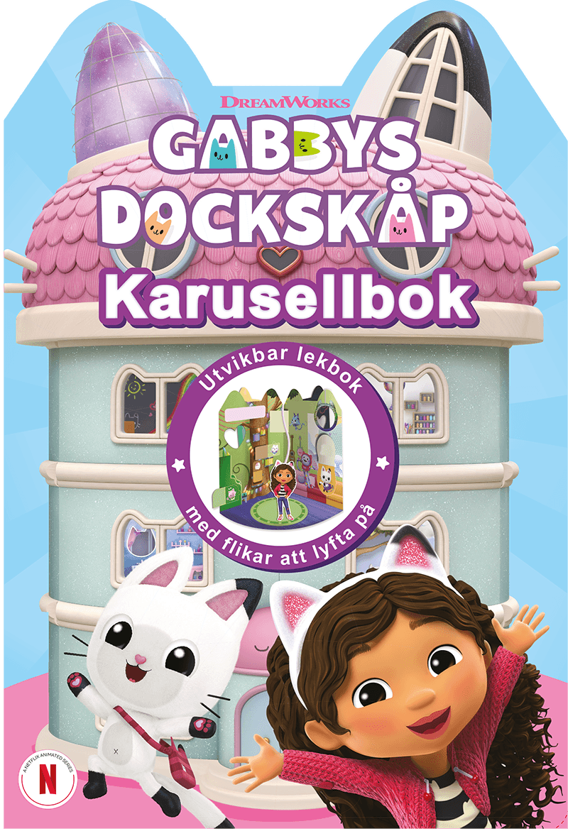 Gabbys dockskåp. Karusellbok av Marie Helleday Ekwurtzel