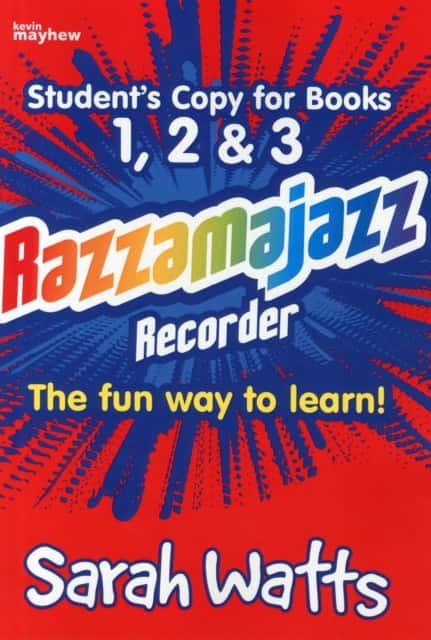 Razzamajazz Recorder - Student Books 1, 2 & 3 av Sarah Watts
