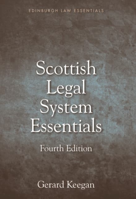Scottish Legal System Essentials