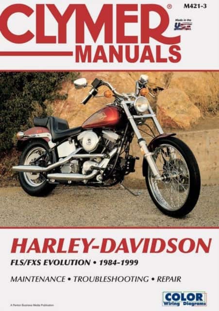Harley-Davidson FLS-FXS Evolution, Evo Softail, Fat Boy (1984-1999) Service Repair Manual av Haynes Publishing