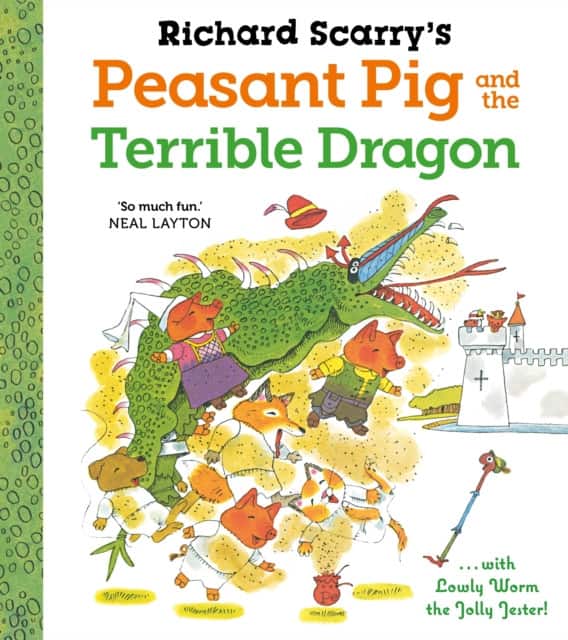 Richard Scarry's Peasant Pig and the Terrible Dragon av Richard Scarry