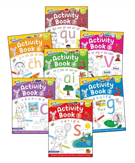 Jolly Phonics Activity Books 1-7 av Sara Wernham
