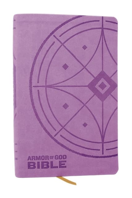 KJV Armor of God Bible, Purple Leathersoft (Children’s Bible, Red Letter, Comfort Print, Holy Bible): King James Version