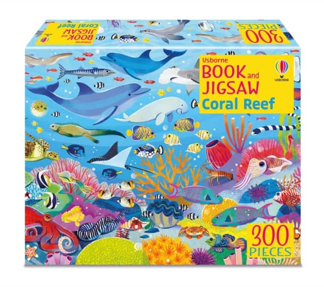 Usborne Book and Jigsaw Coral Reef av Sam Smith