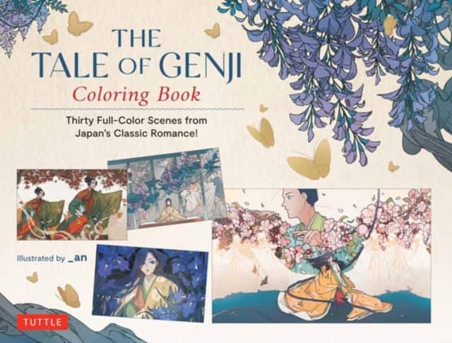 The Tale of Genji Coloring Book av Lady Murasaki Shikibu